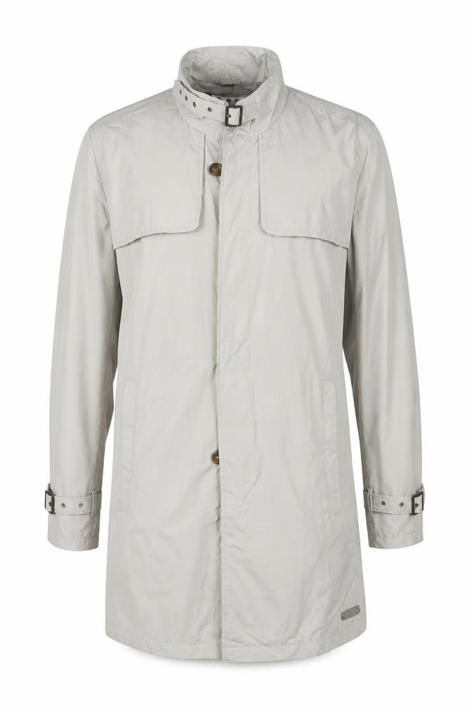 Fullcircle Women Ivory XL Hooded Nylon Rain Coat Jacket