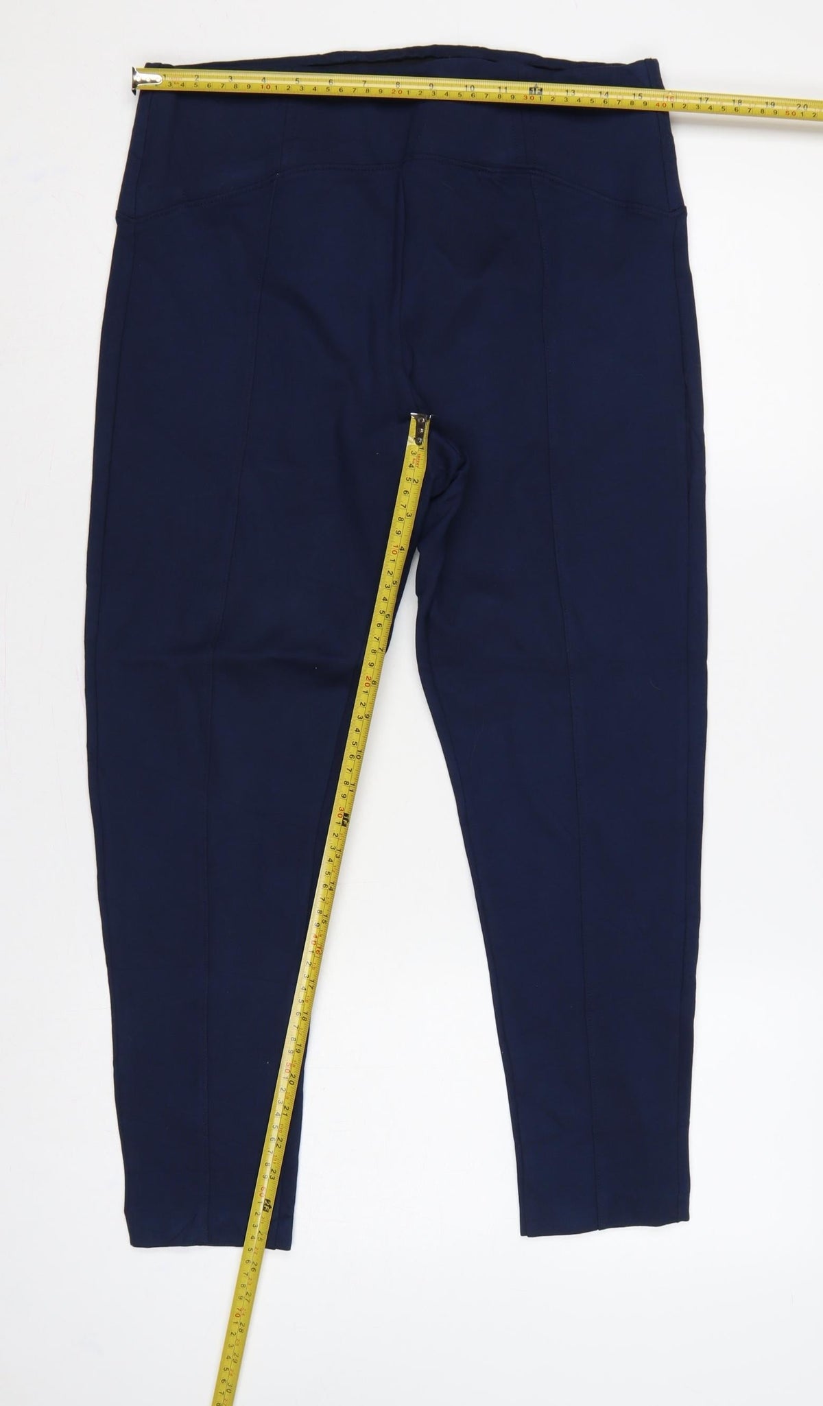 Marks & Spencer Women Blue UK 14 High Rise Stretch Leggings