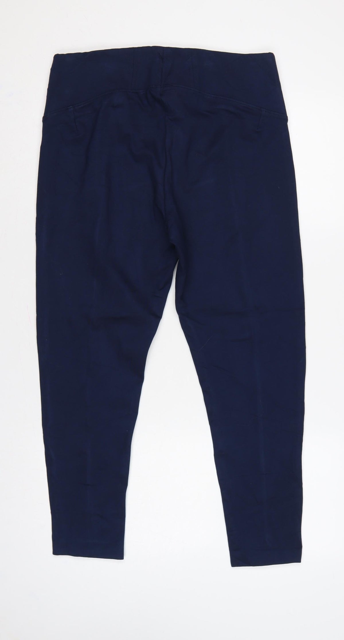 Marks & Spencer Women Blue UK 14 High Rise Stretch Leggings