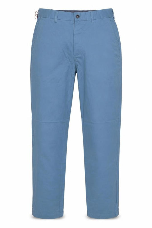 Marks & Spencer Men's Blue 30W 33L Regular Fit Chino Trousers