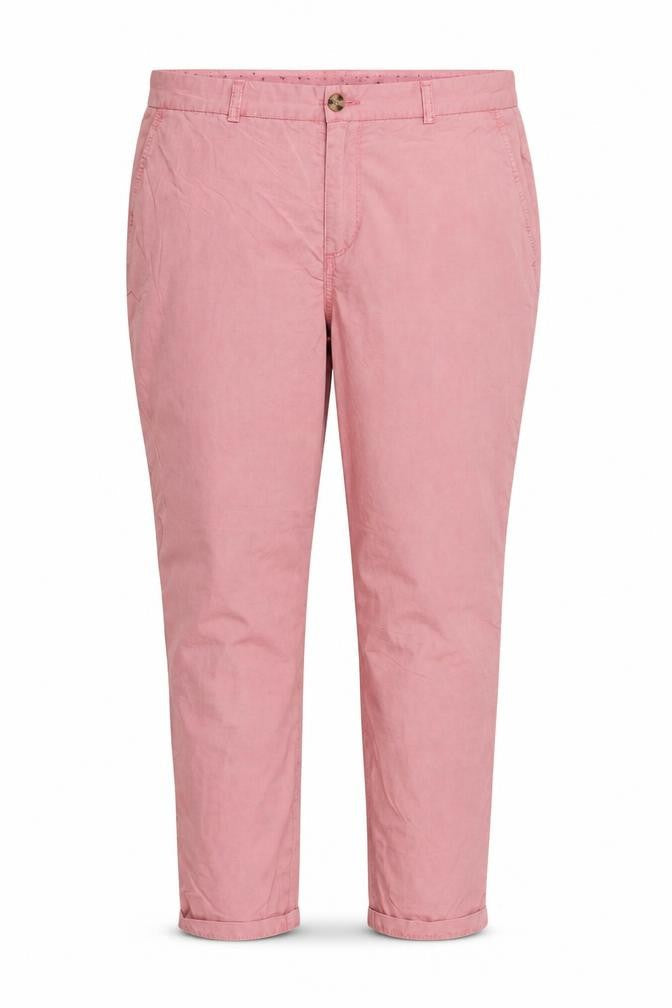 Marks & Spencer Women’s Pink Chino Trousers UK 20 Short 100% Cotton