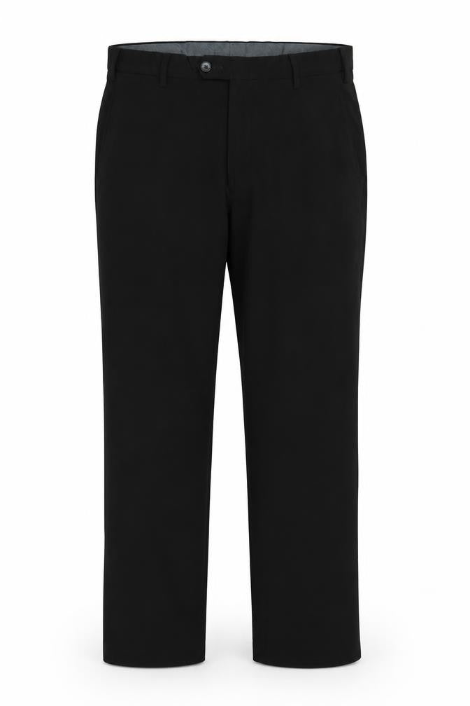 Marks & Spencer Men Black 36 Regular Straight Dress Trousers 36/29