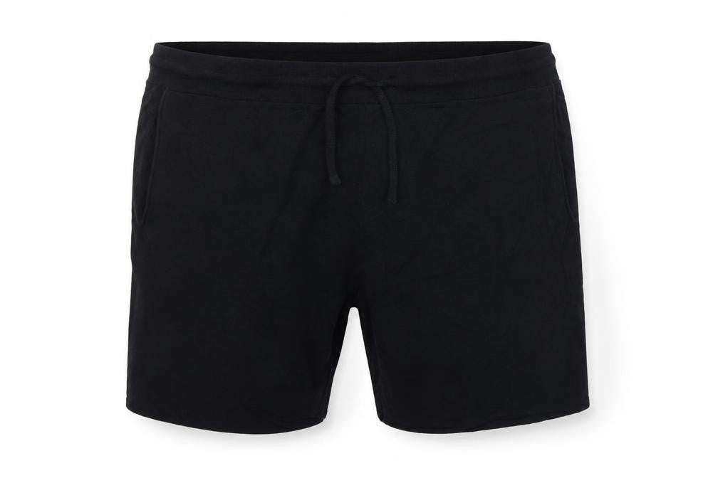 Autograph Men’s Black 3XL Cotton Modal Drawstring Sweat Shorts