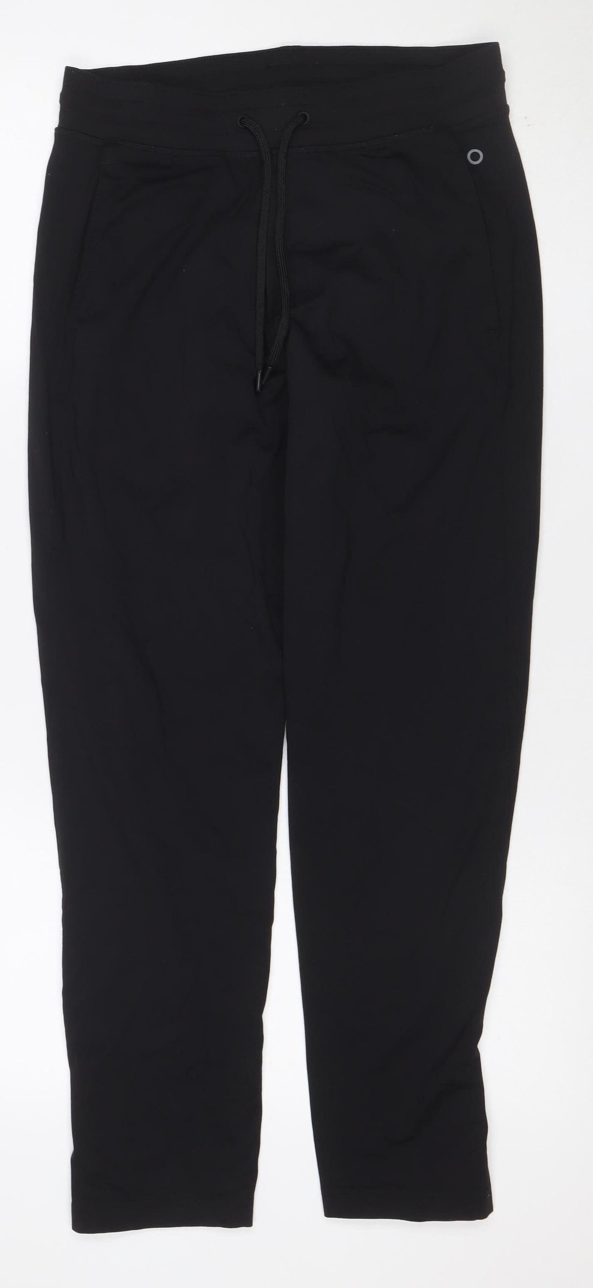 Marks & Spencer Goodmove Women’s Black S Tapered Jogger Activewear Trousers