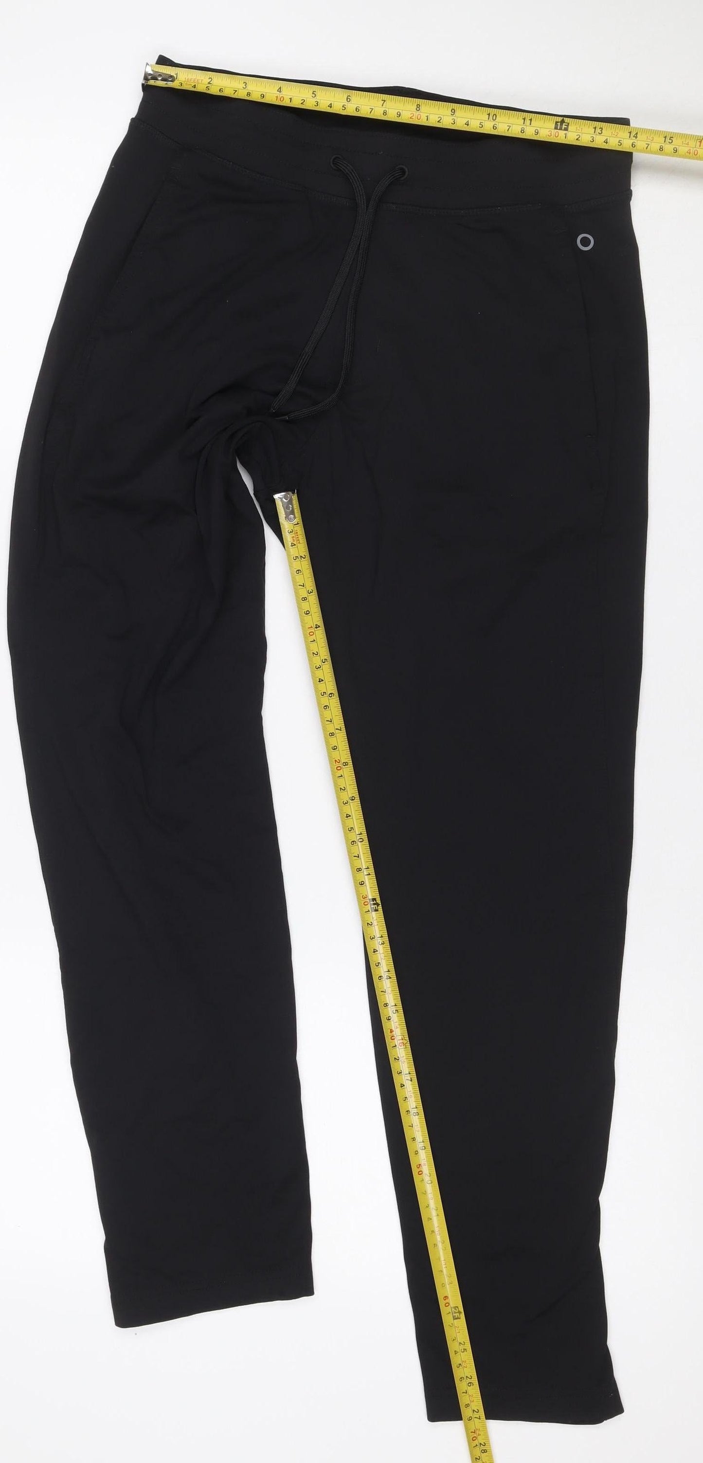 M&S Goodmove Women’s Black S Tapered Jogger Activewear Trousers