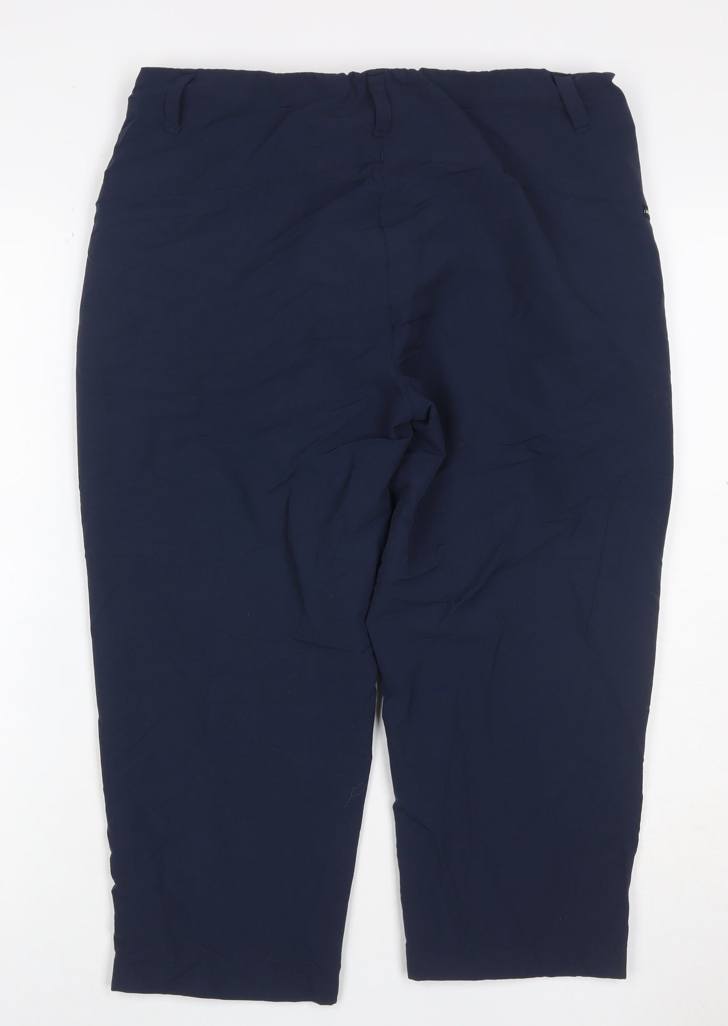 Rohan Women’s Navy Size 12 Stretch Walking Trousers Zip Pockets