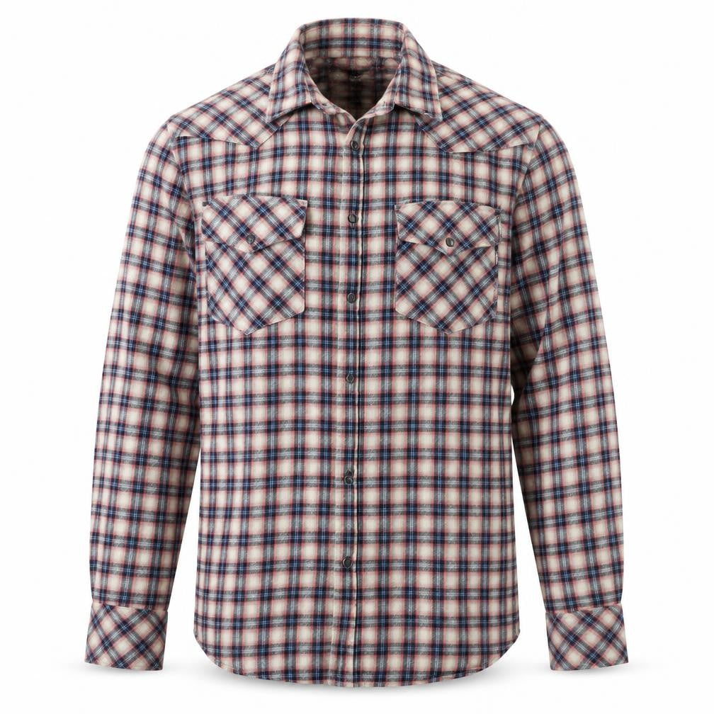 Diesel Men’s M Multicoloured Plaid Flannel Button-Up Shirt
