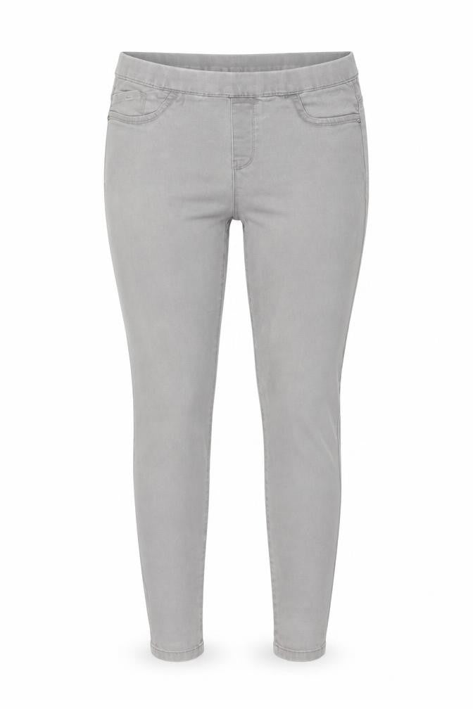 Front view of Denim Co Women Grey UK 12 Skinny Stretch Denim Jeggings