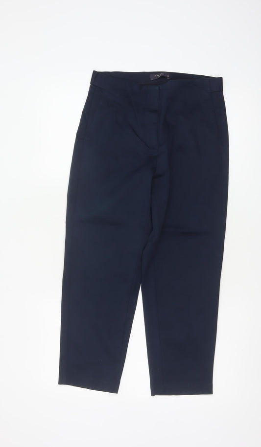 Marks and Spencer Women’s Navy UK 10 Tailored Straight Trousers