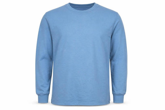 Jacamo Men’s Blue XL Crew Neck Pullover Sweatshirt Fleece