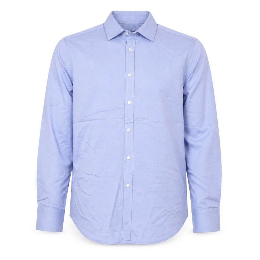 J Jasper Conran Men's Blue 17 Slim Fit Cotton Formal Shirt