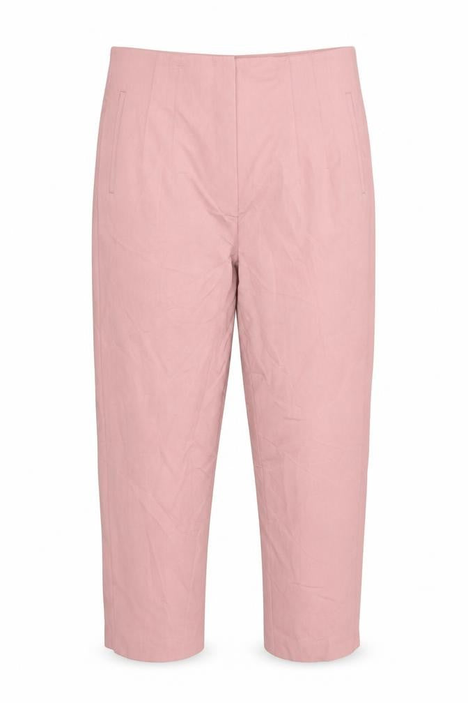 Zara Women Pink XL Tailored Tapered Smart Dress Trousers