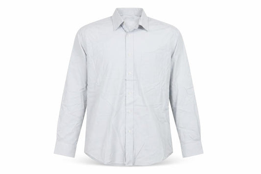 Peter England Men’s White 17.5in Classic Long Sleeve Button-Up Shirt