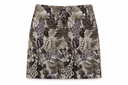 Marks & Spencer Women Multicoloured Floral Pencil Skirt UK 16 Long