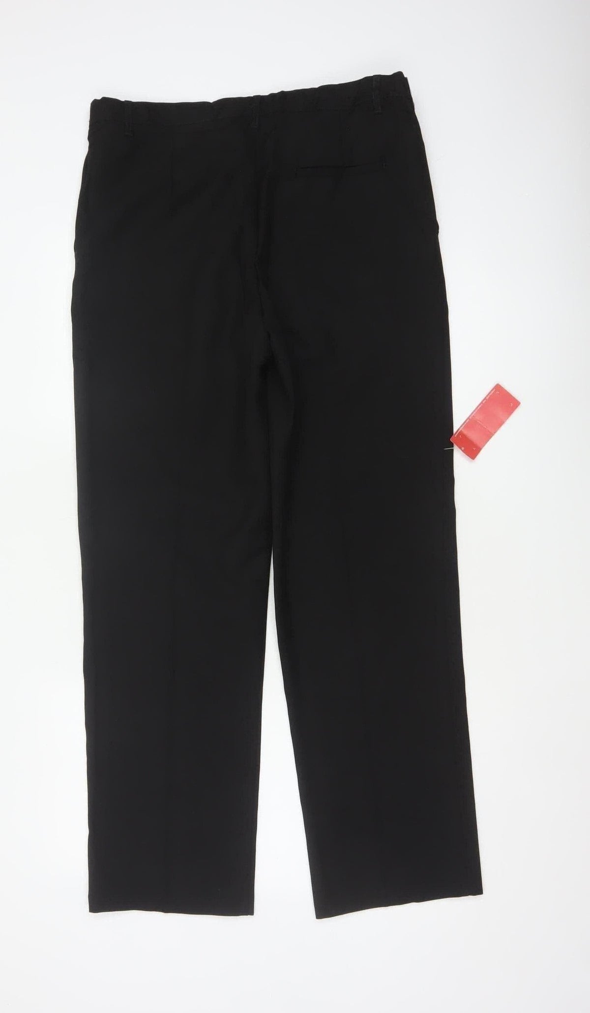 Marks & Spencer Men’s Black 36in Classic Straight Formal Dress Trousers New