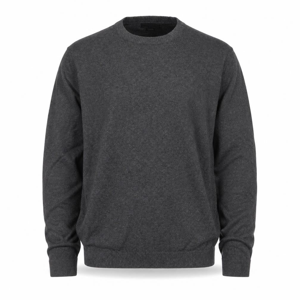 ASOS Men’s Grey L Cotton Blend Crew Neck Pullover Jumper