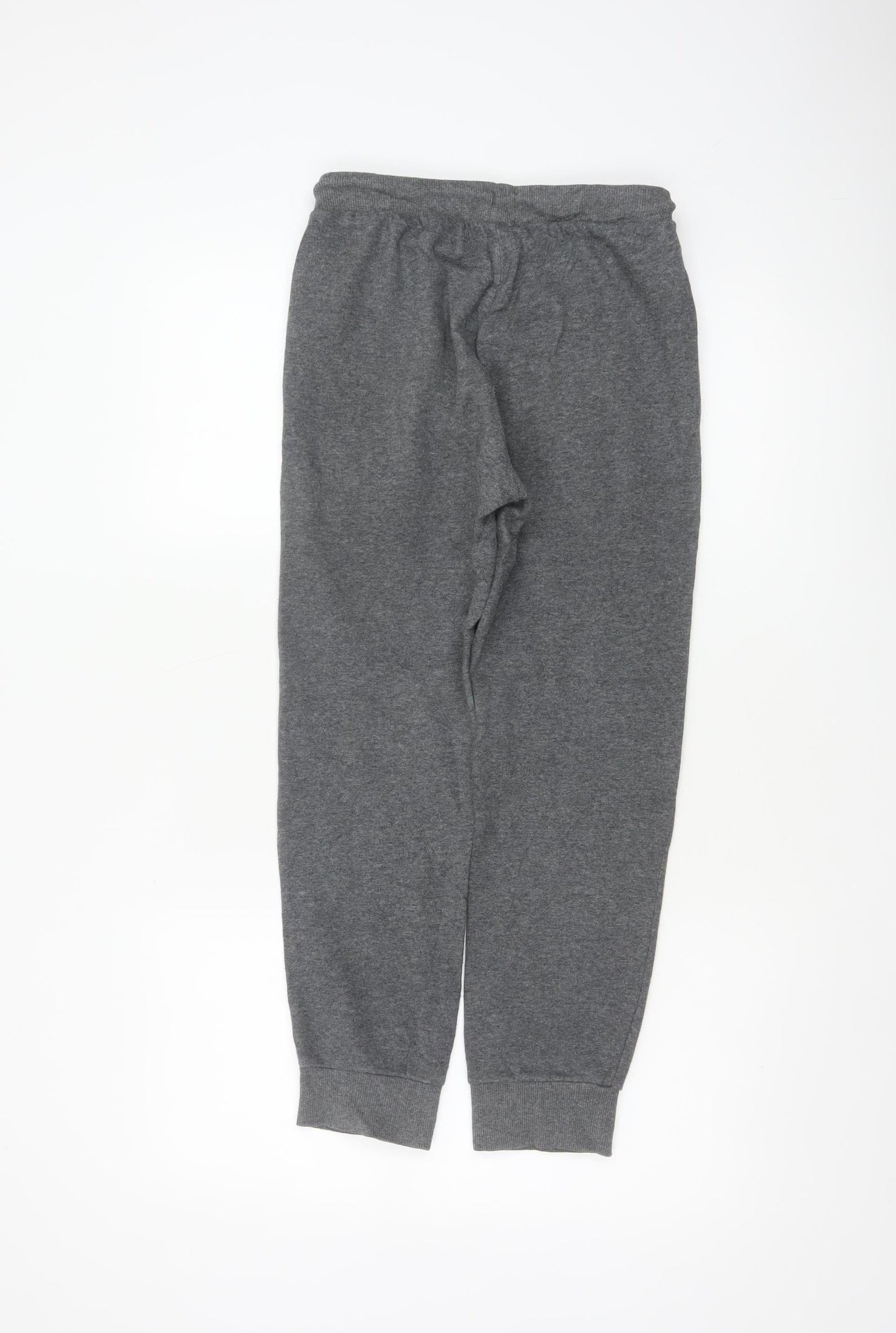 Converse Boys Grey Sweatpants Joggers 10-12 Years M Logo Fleece