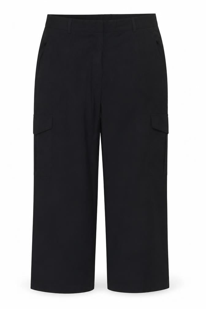 Marks & Spencer Women’s Black Size 20 Short Straight Leg Cargo Trousers