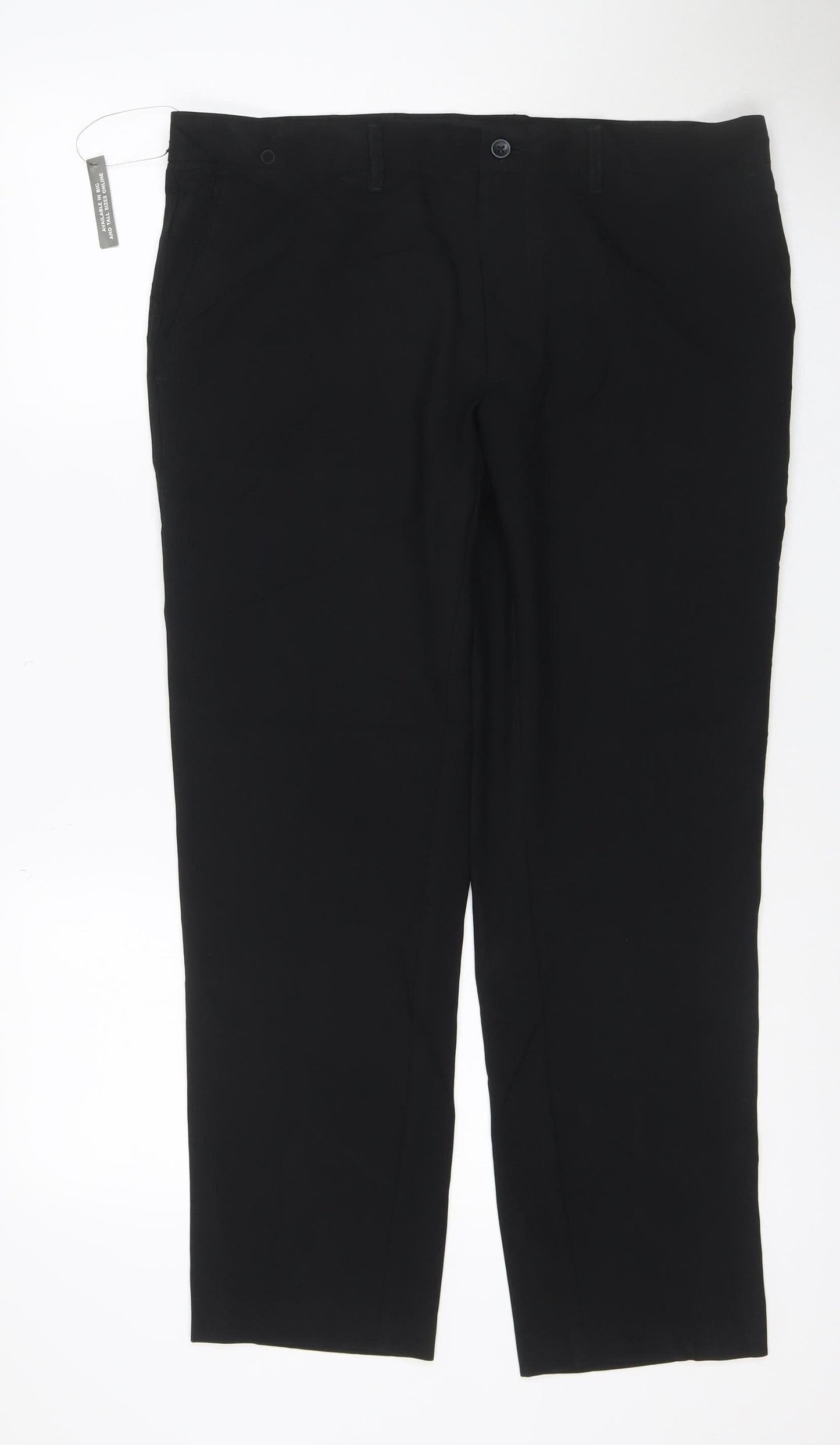 Marks & Spencer Collection Women’s Black Slim Fit Dress Trousers 34W 29L