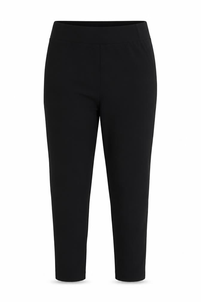 Autres Filles Women Black L High Rise Stretch Nylon Leggings
