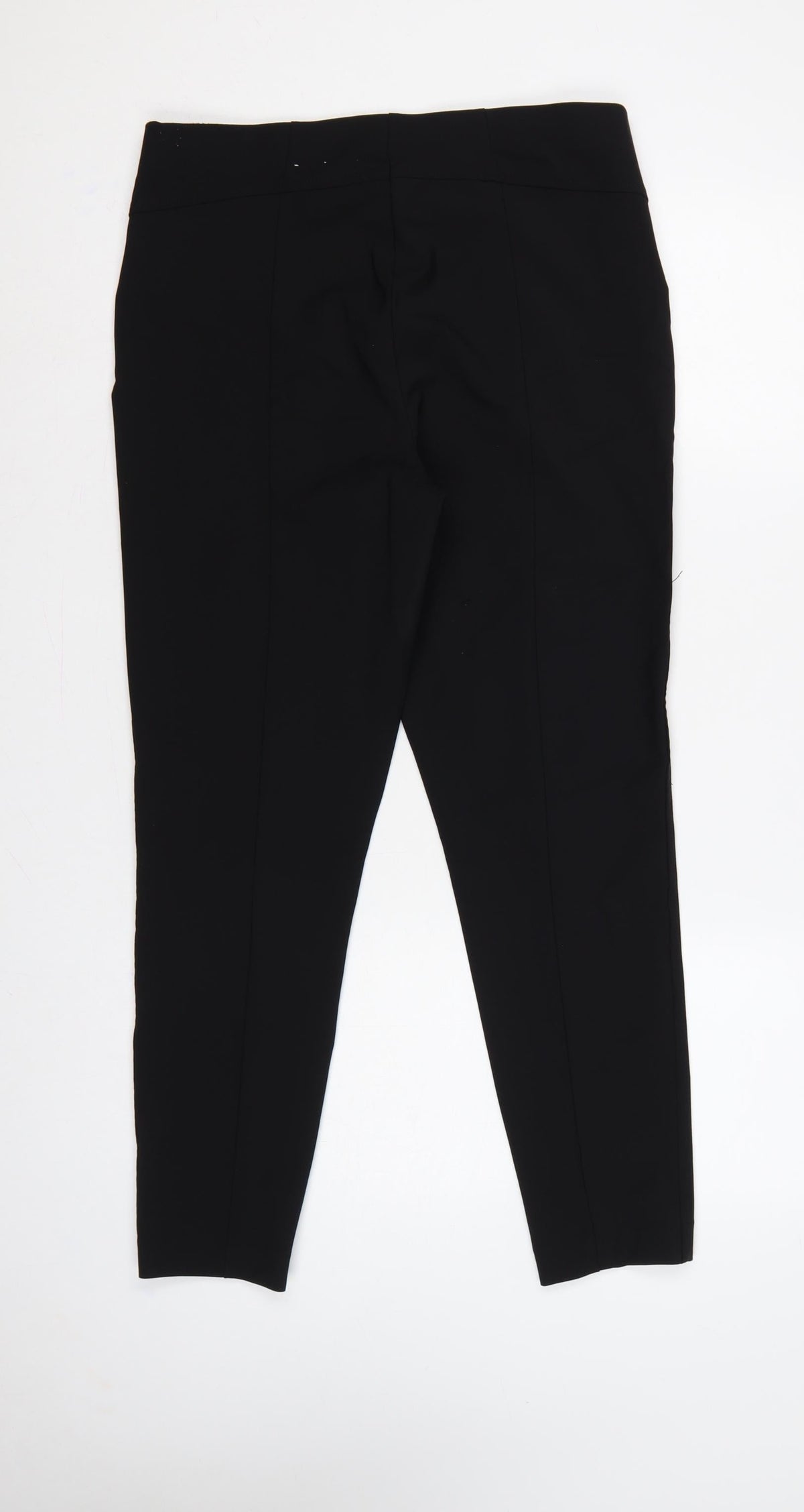 Autres Filles Women Black L High Rise Stretch Nylon Leggings