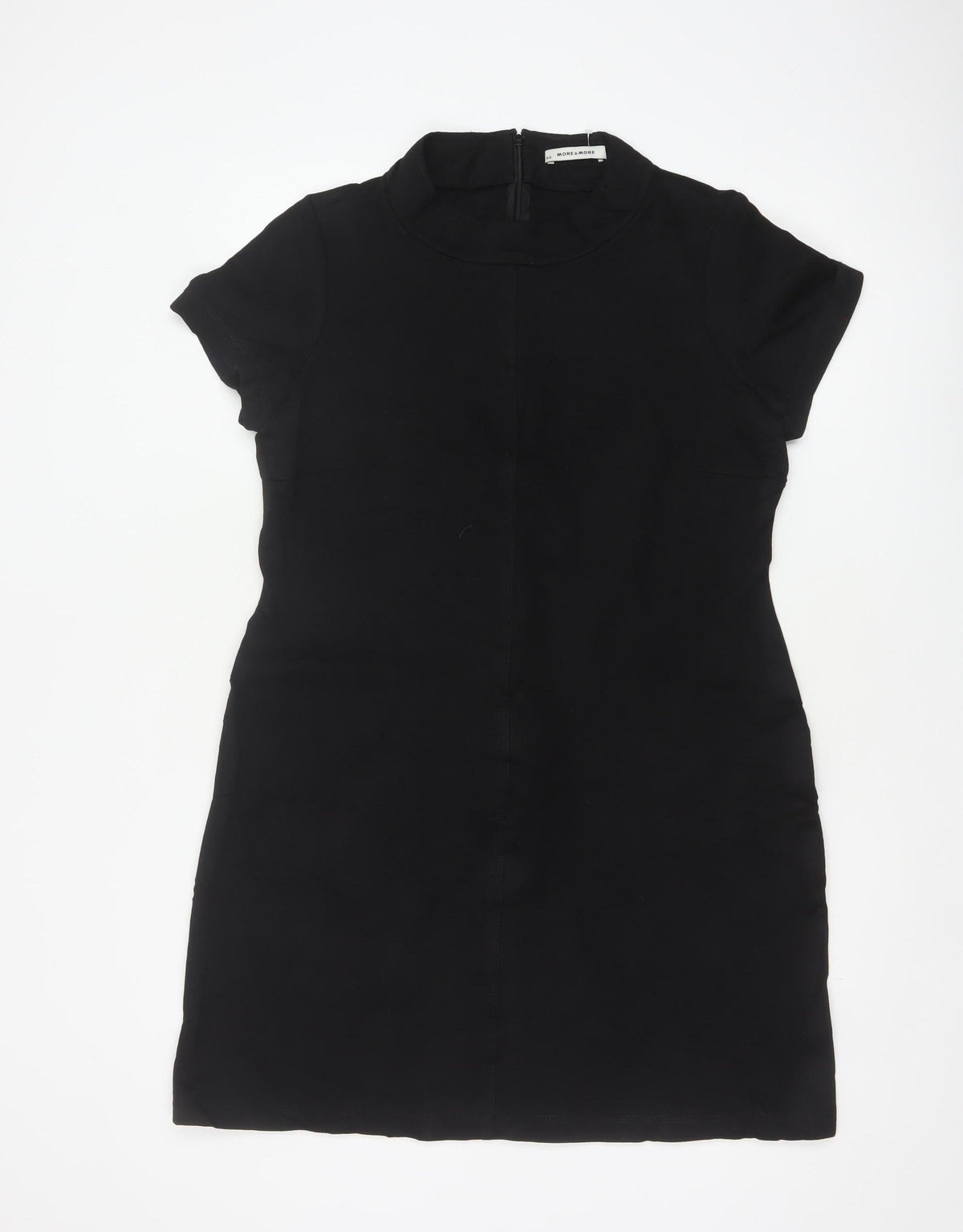 More & More Women Black UK 12 Sheath Knee Length Stretch Dress