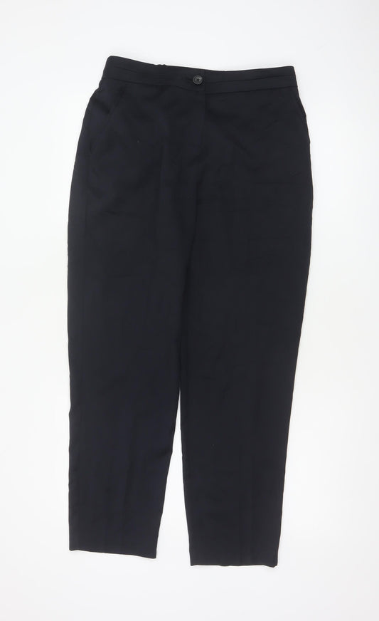 Maine New England Women’s Navy Blue Size 10 Straight Dress Trousers