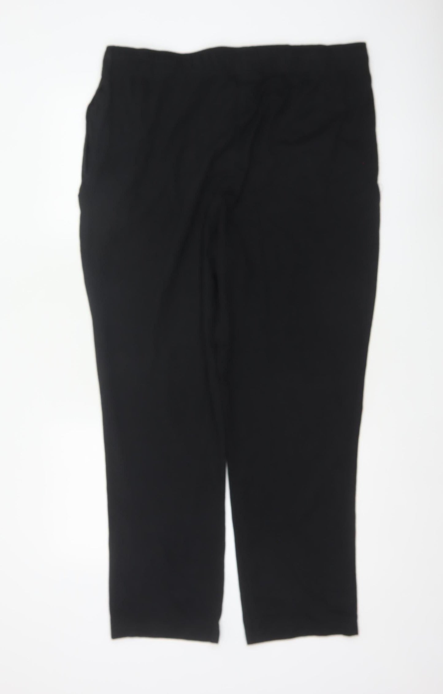 Slazenger Men’s Black 2XL Sweatpants Elastic Waist Logo Straight Leg