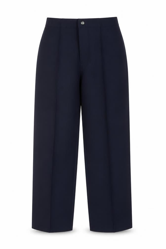 PRIMA Women’s Blue Size 12 Straight Leg Corporate Dress Trousers
