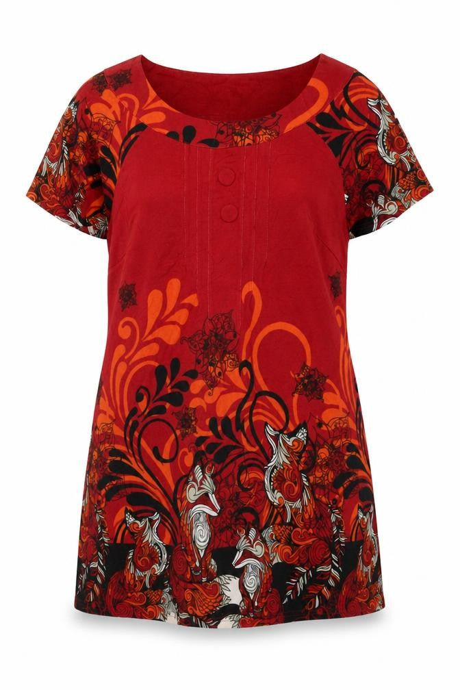 Joe Browns Women Multicoloured UK 18 Knee Length Shift Floral Dress