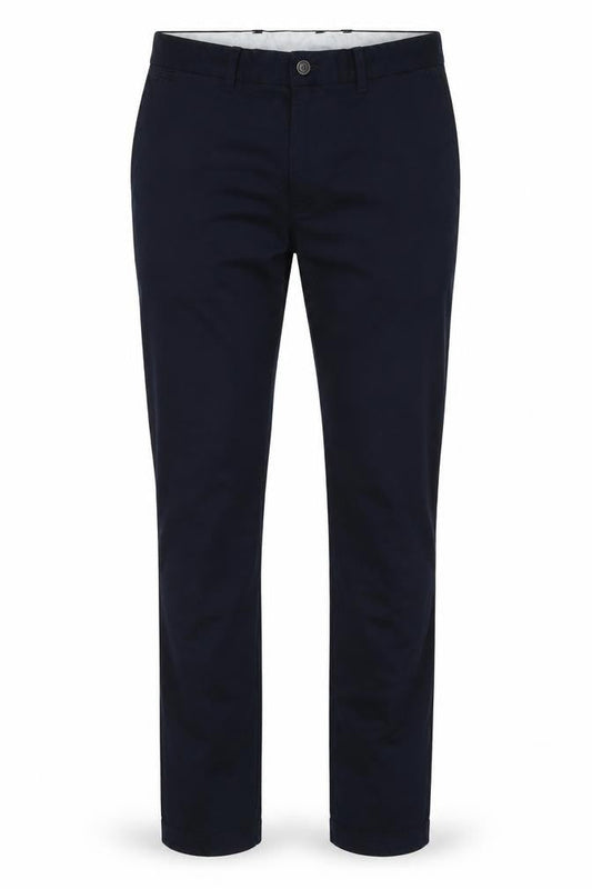 Marks & Spencer Men’s Blue 34/31 Slim Cotton Stretch Trousers