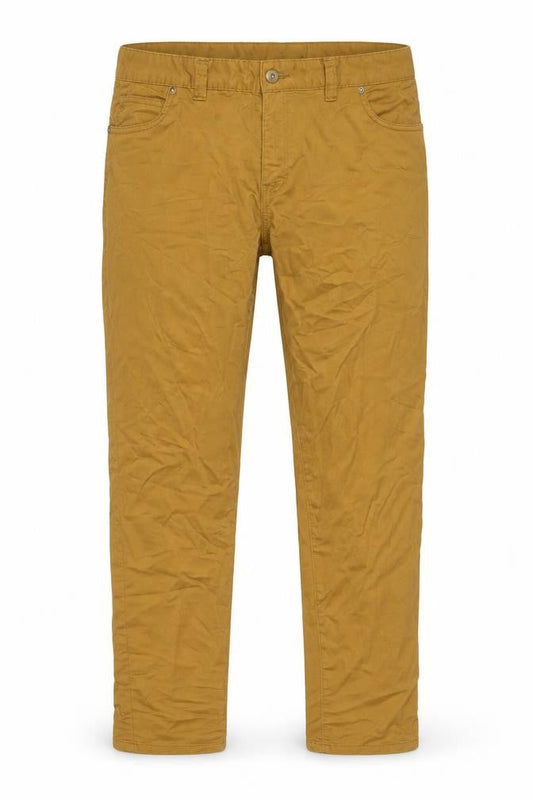 Denim Co. Men’s Brown Khaki Stretch Jeans XL Regular 5 Pocket