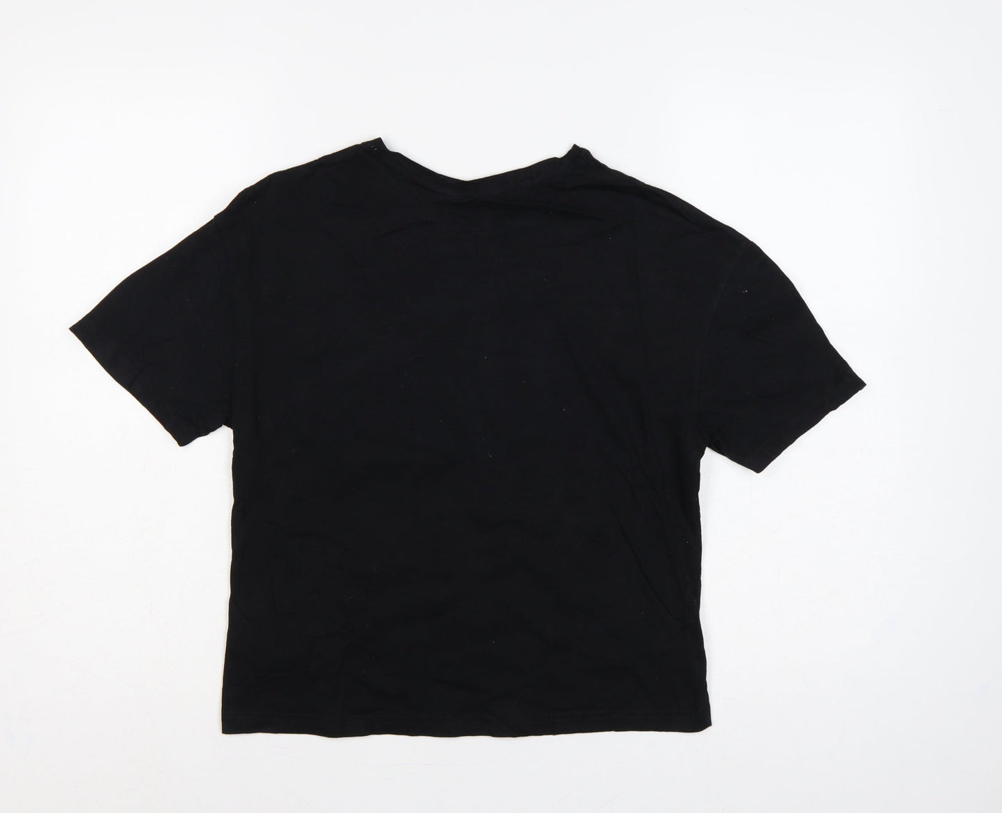 Disney at George Teens Black Size 8 Basic Lady and the Tramp T-Shirt