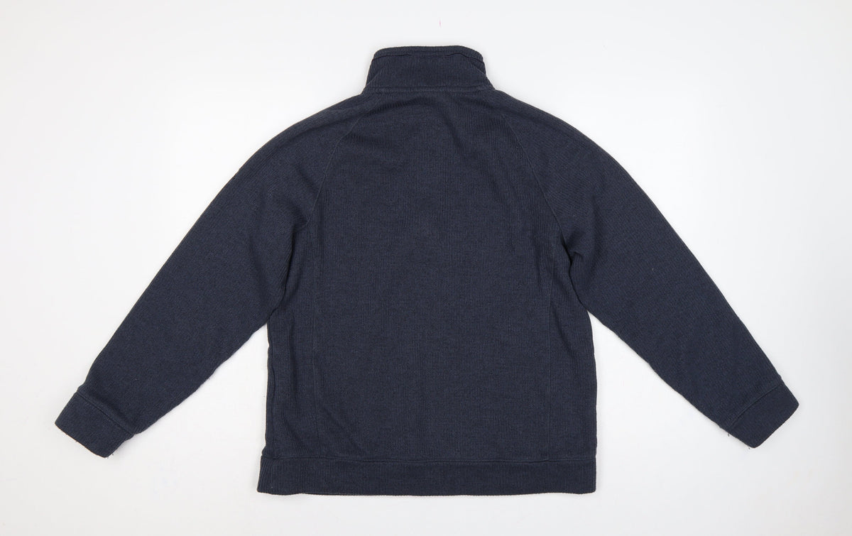 Craghoppers Men’s Blue M Half Zip Fleece Sweatshirt High Neck