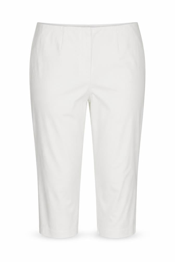 Marks & Spencer Women White UK 22 Regular Ankle Straight Trousers