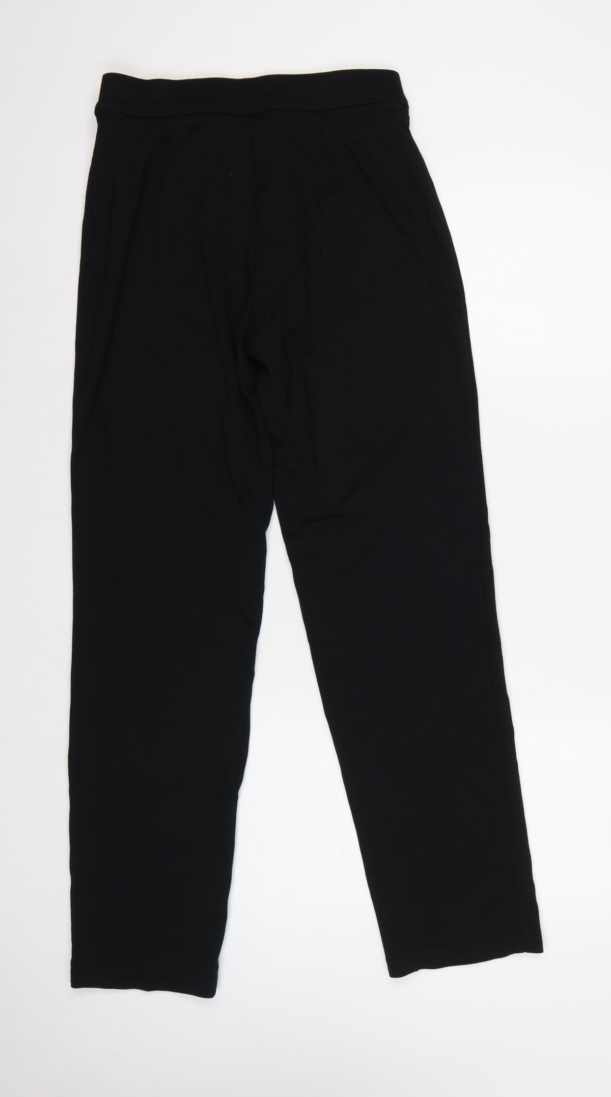 Marks & Spencer Women Black UK 10 Long High Rise Stretch Leggings