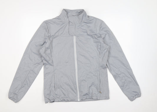 Slazenger Women’s Grey UK 14 Full Zip Lightweight Windbreaker Jacket