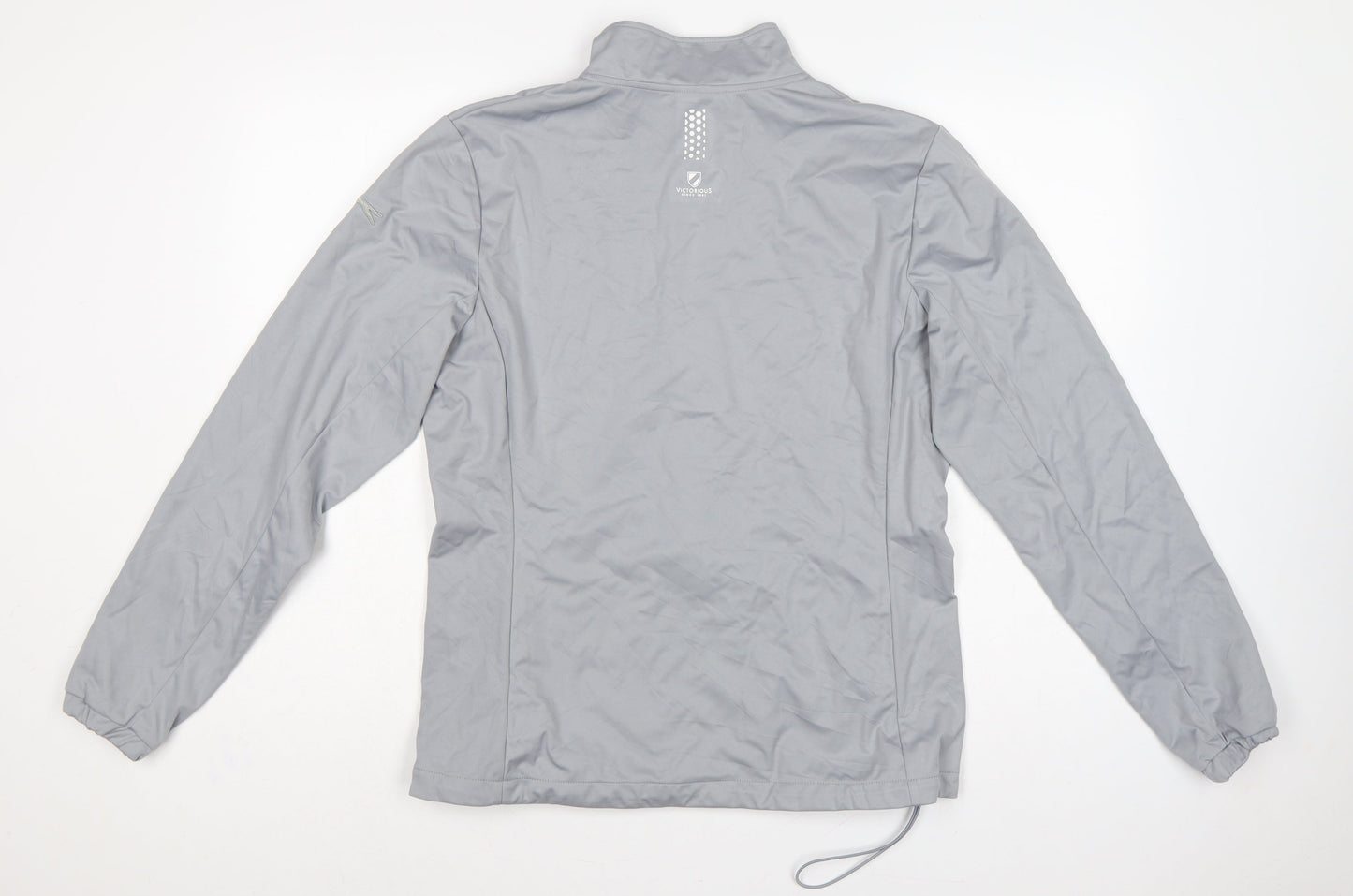 Slazenger Women’s Grey UK 14 Full Zip Lightweight Windbreaker Jacket