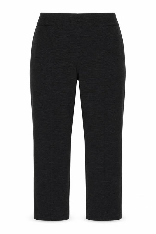 Marks & Spencer Women’s Black UK 16 Short Pinstripe Stretch Leggings