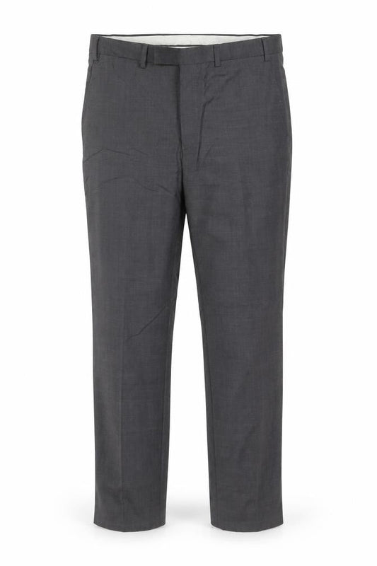 Marks & Spencer Autograph Men Grey 36R Pure Wool Tailored Dress Trousers