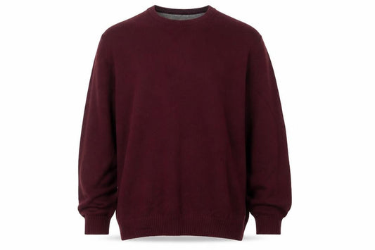 Maine New England Classics Men Red XXL Cotton Crew Neck Pullover Jumper