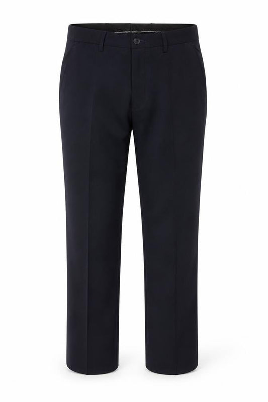 Marks & Spencer Men Blue 30/29 Skinny Smart Dress Trousers