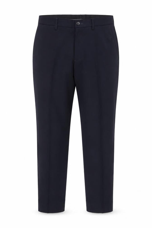 Marks & Spencer Men's Navy 32/29 Skinny Dress Trousers Slim Fit