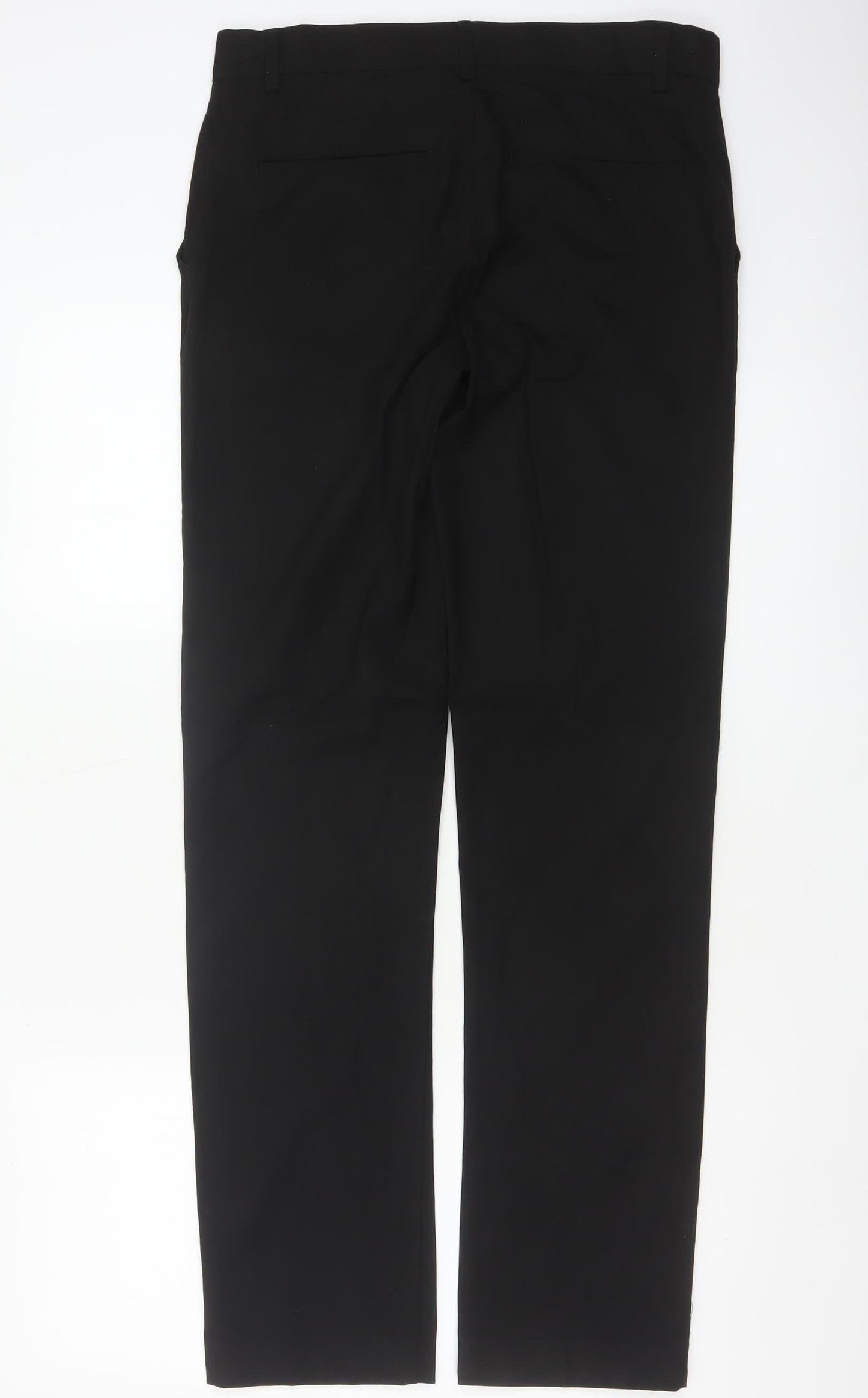 Marks & Spencer Boys Black 14-15 Years Dress Trousers 30W 34L