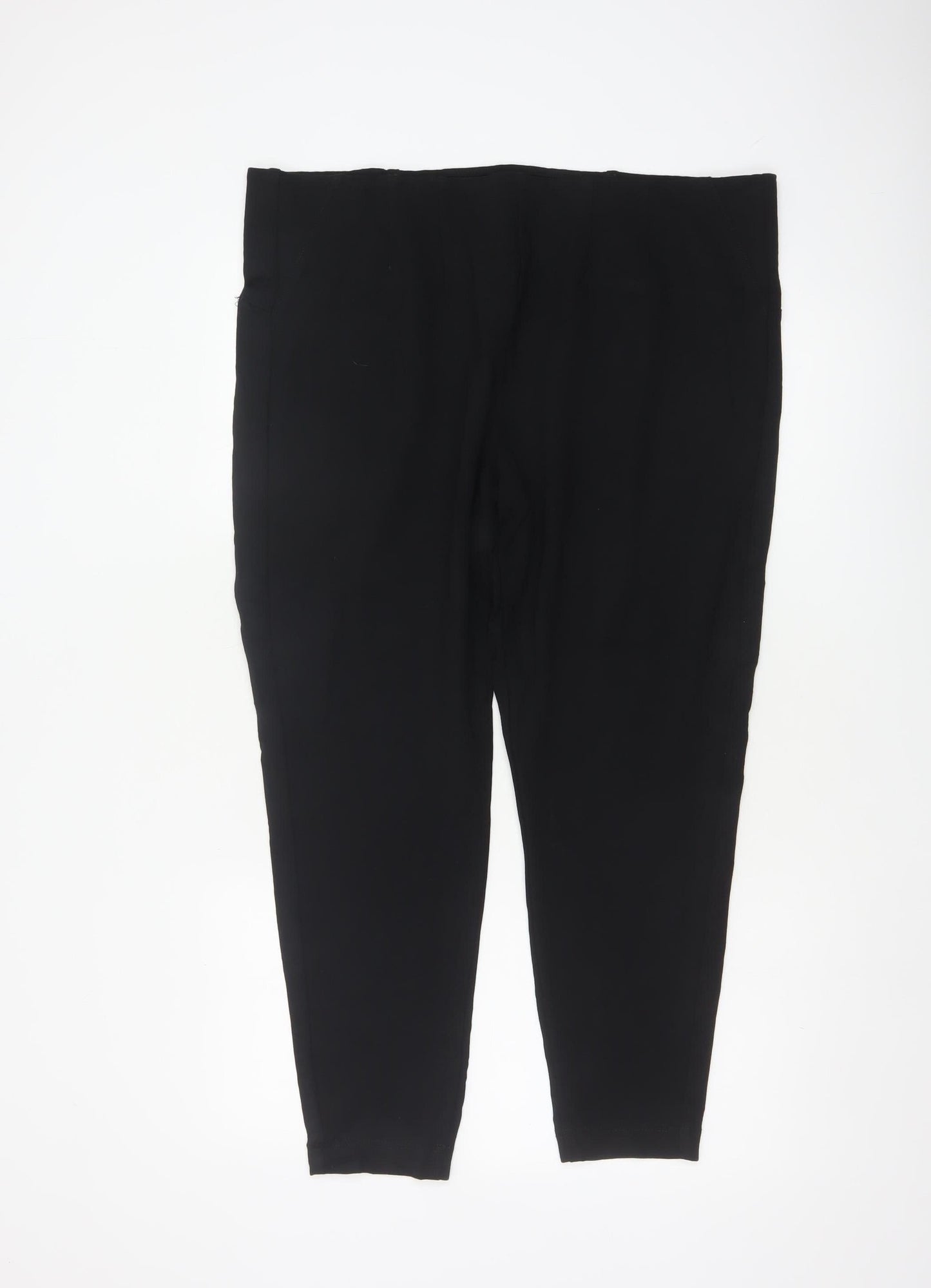 Marks & Spencer Women’s Black Size 22 Regular Stretch Leggings