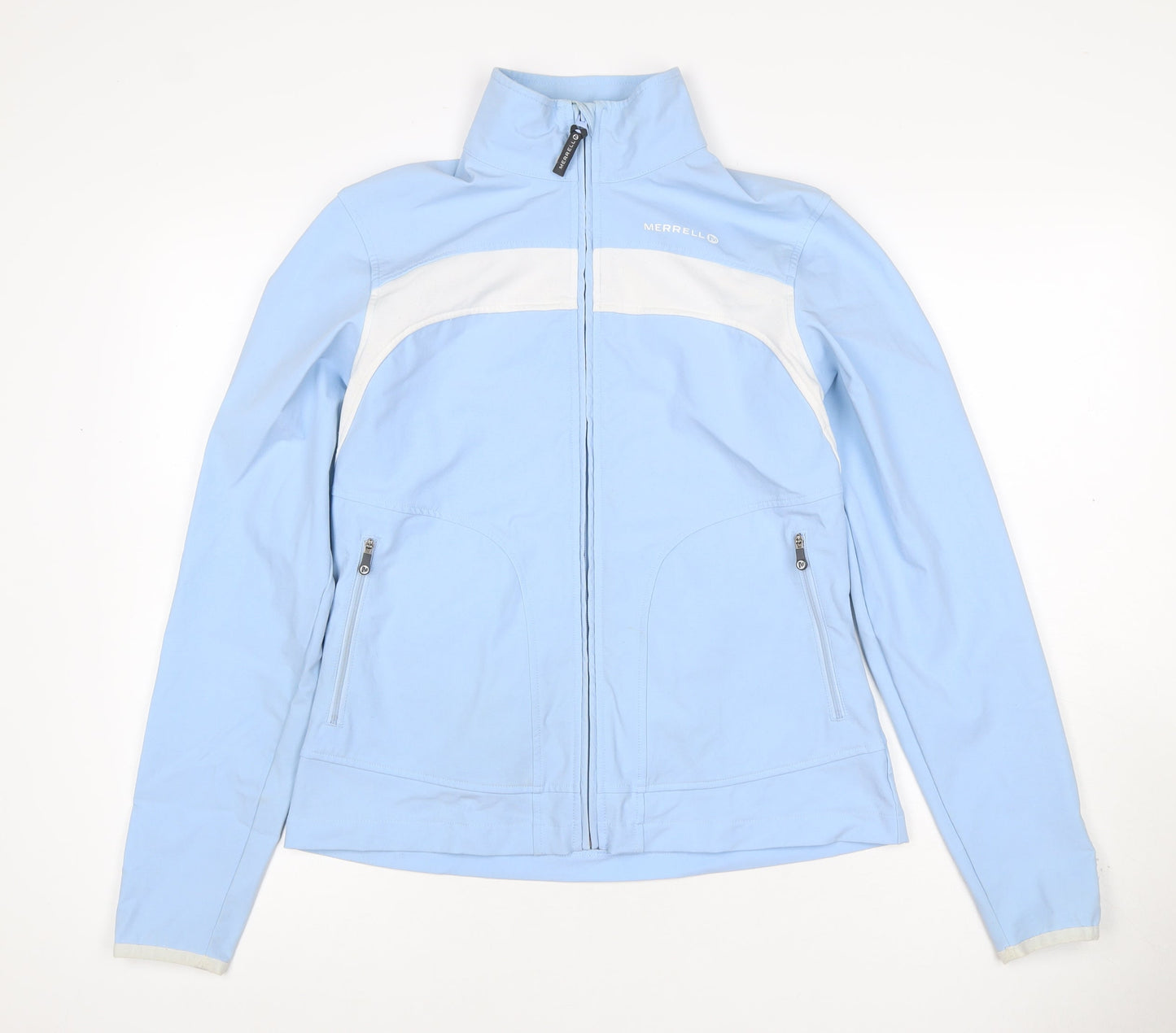Merrell Women’s Blue M Softshell Windbreaker Full Zip Jacket