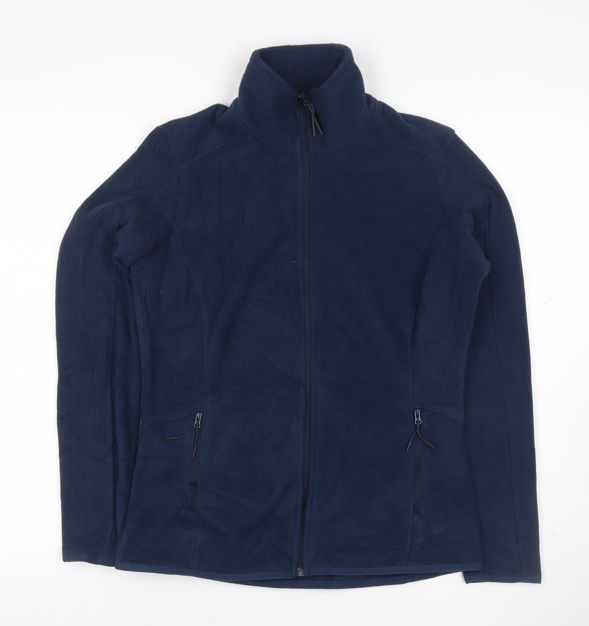 Goodmove Women's Blue UK 10 Basic Full Zip Fleece Jacket