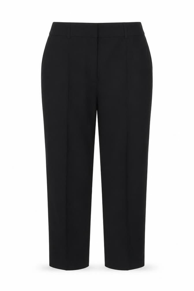 ASOS Women’s Black UK 14 High Rise Tapered Smart Trousers NWT
