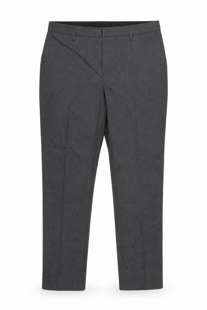 Front view of Marks & Spencer boys’ grey 15-16 years skinny leg school trousers nwt