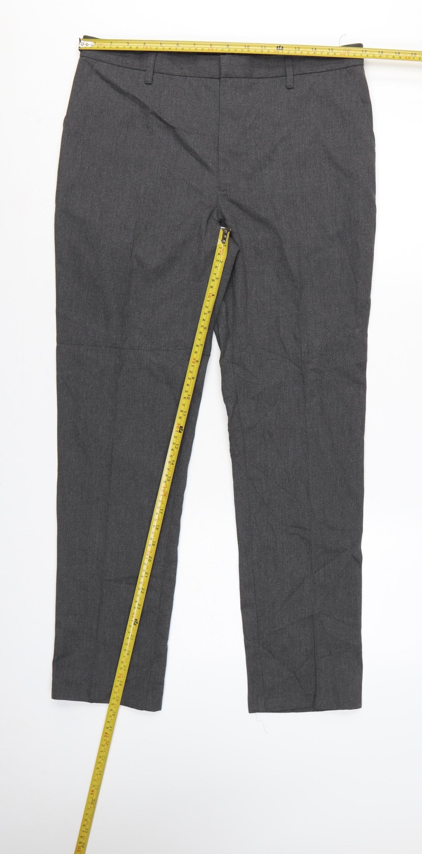 Marks & Spencer Boys Grey 15-16 Years Skinny Leg School Trousers NWT